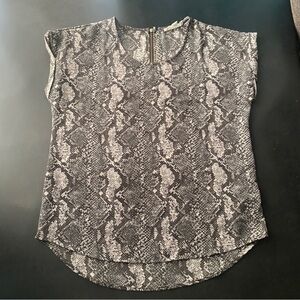 Snake Print Top